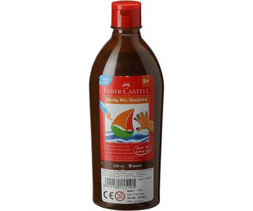 Ready Mix Tempera 500ML -Marron