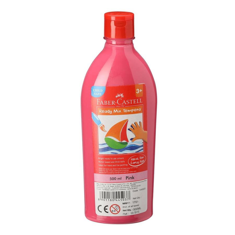 Ready Mix Tempera 500ML -Rose