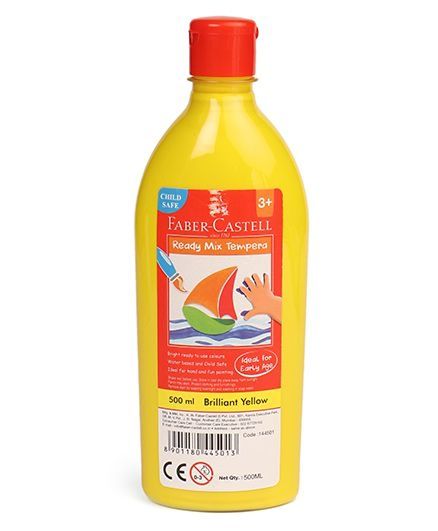 Ready Mix Tempera 500ML -Jaune