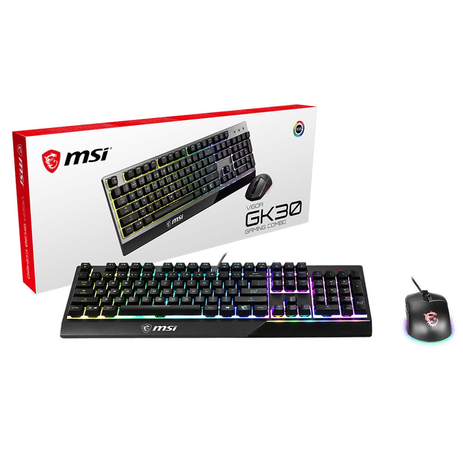 Clavier Gaming et Souris Vigor GK30 Combo