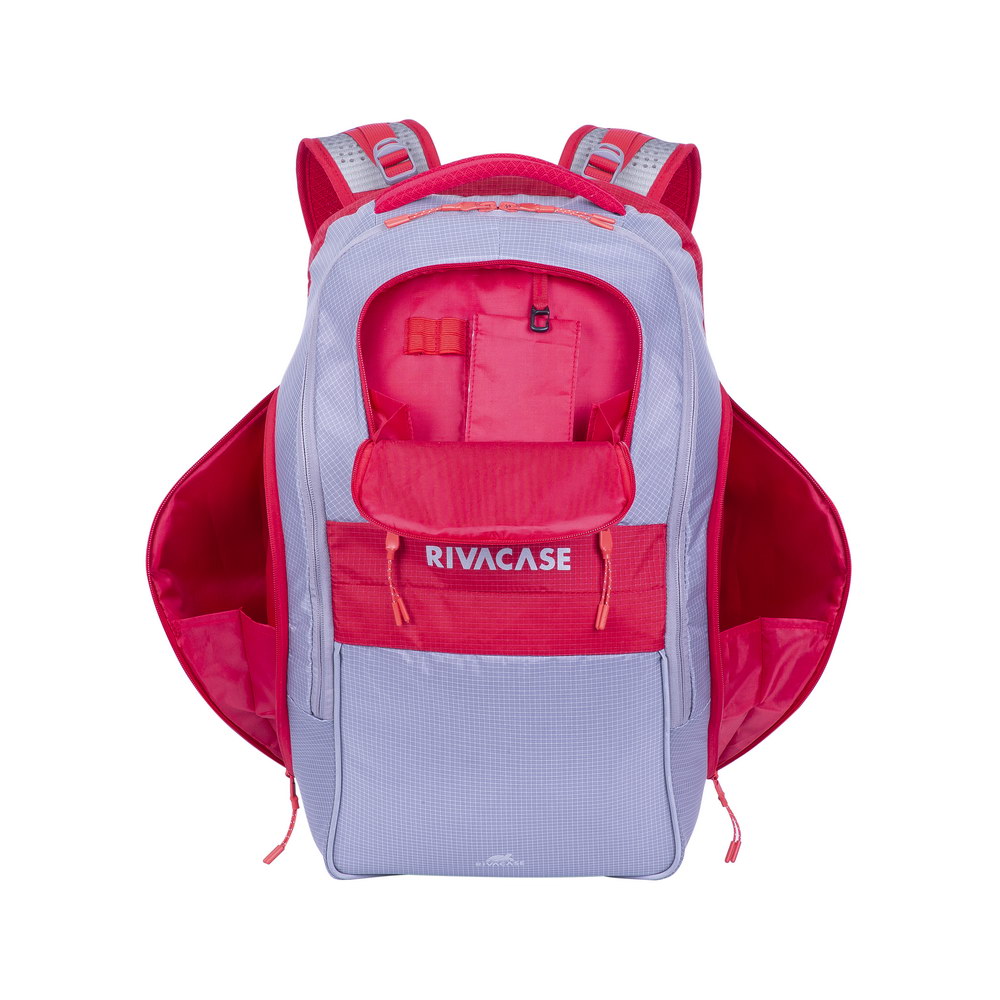 Sac à dos 5265 Gris/ Rouge 30L pour Laptop 17.3" Collection Mercantour