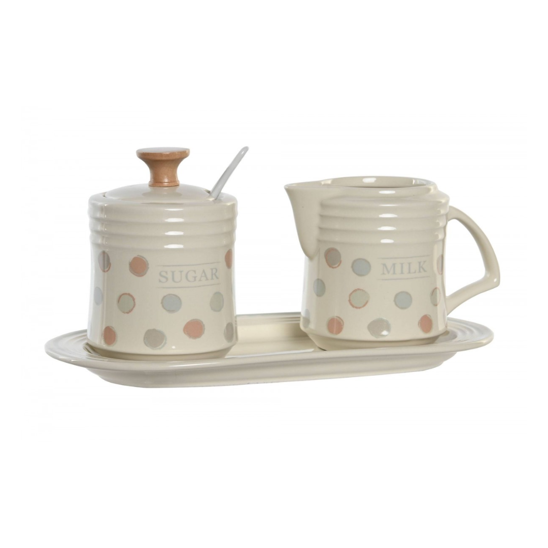 Laitière et Sucrier - 3 pièces