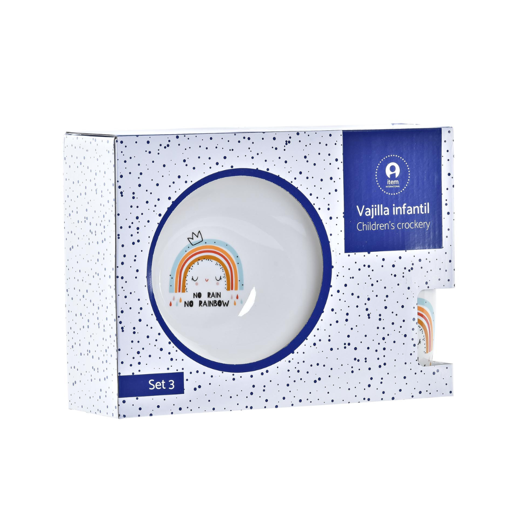 Set de vaisselle enfants - 3 pièces