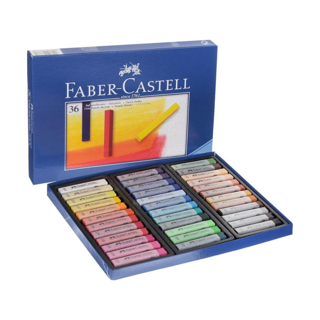 Craies Pastels tendres - 36 pièces