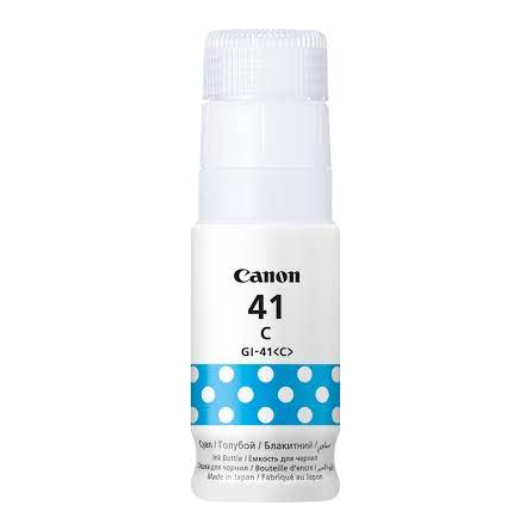 Bouteille d'encre Canon GI-41C Cyan