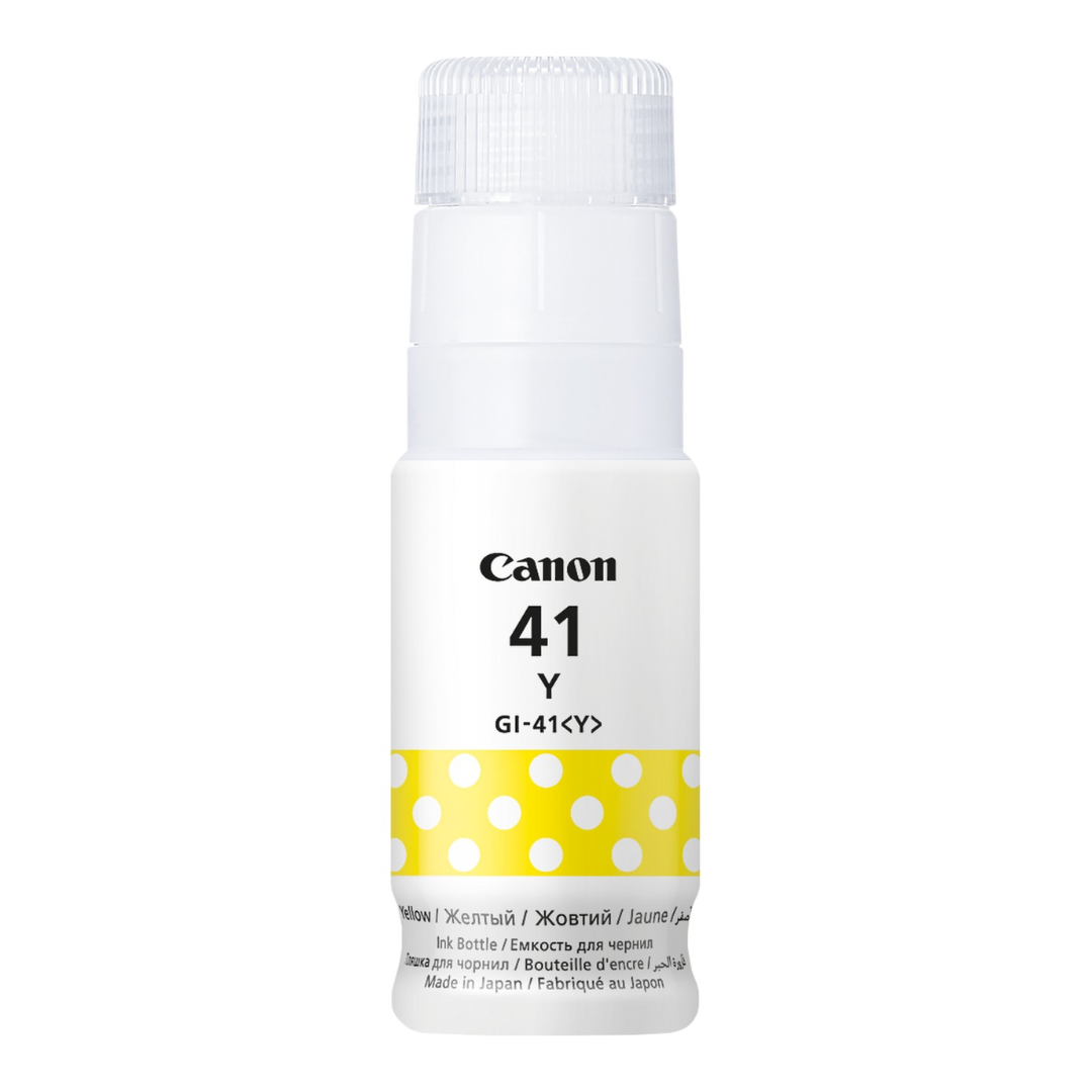 Bouteille d'encre Canon GI-41Y Jaune