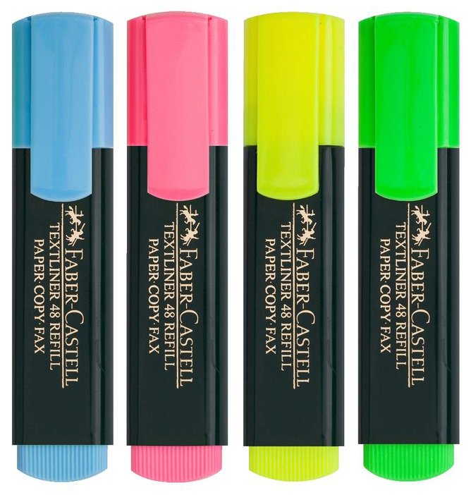 Paquet de 4 Textliners