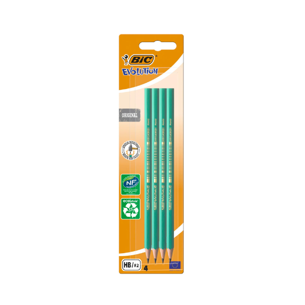 Pack de 4 Crayons Graphite 650  Evolution HB
