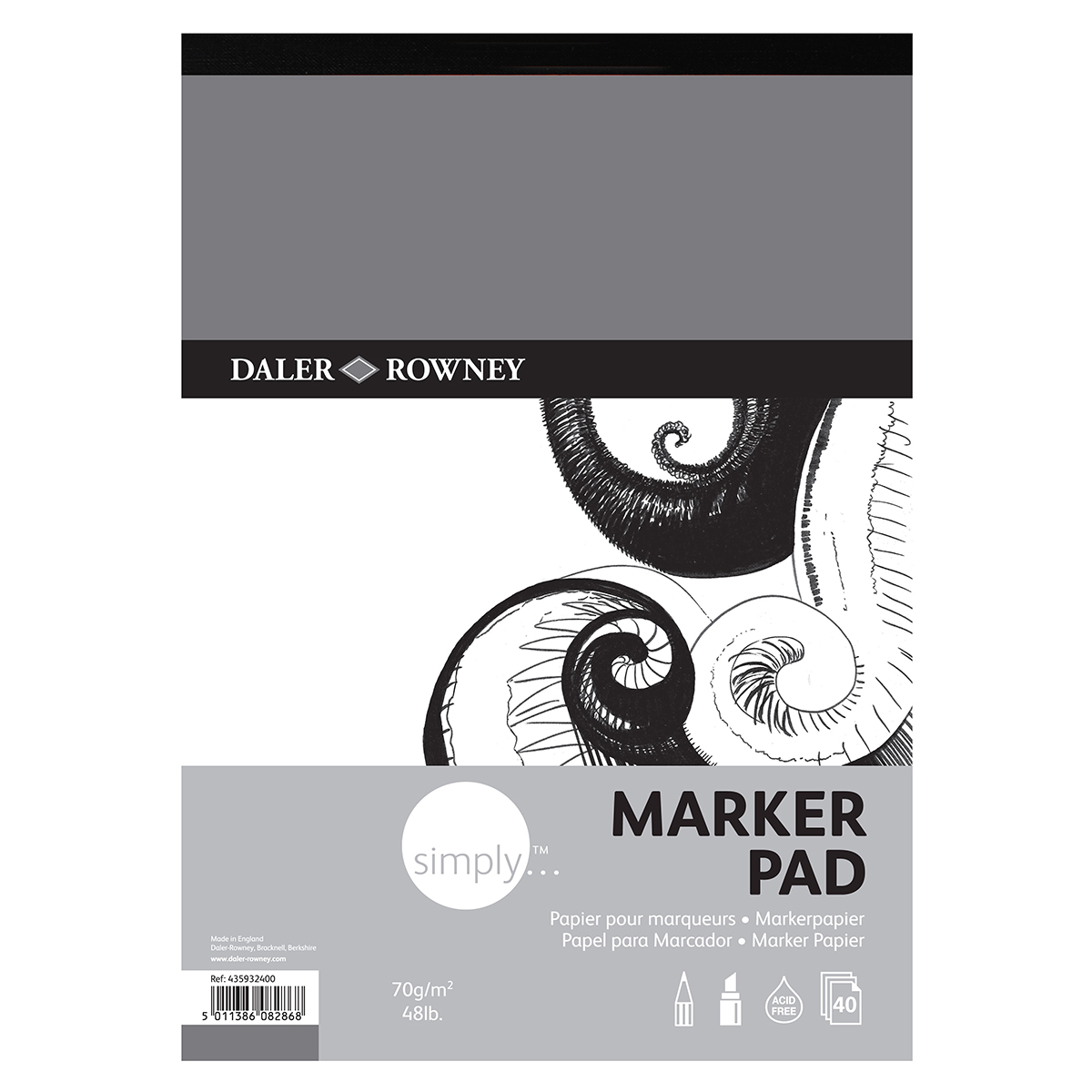 Bloc Pad Marquer 40 Feuilles 70Gr