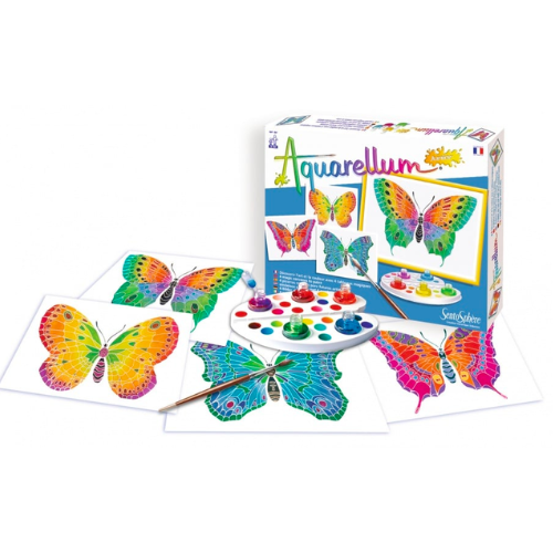 Coffret Aquarellum  Junior - Papillons