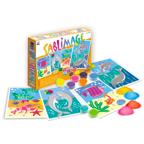 Coffret Sablimage - Poissons et Dauphins