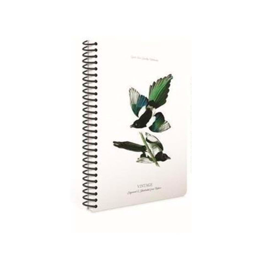 Cahier Spirale A4 - Vintage Couverture Rigide