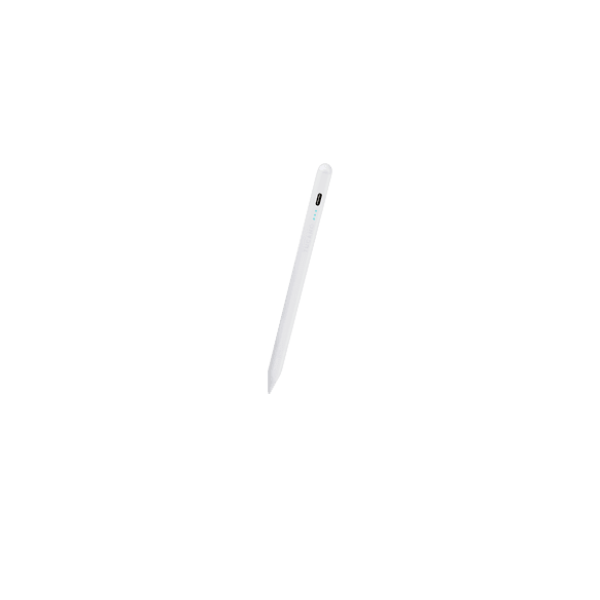 Stylet pour tablette + 2 embouts - Blanc