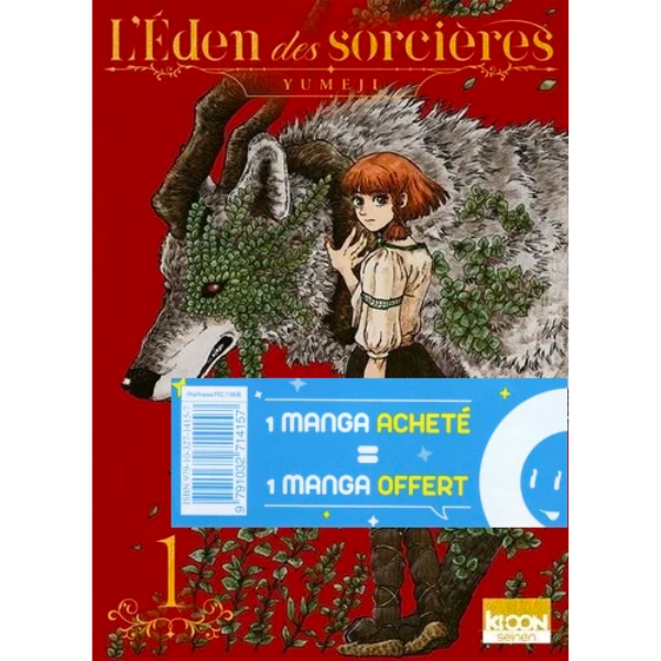Pack offre découverte L'Eden des Sorcières TO1 & TO2
