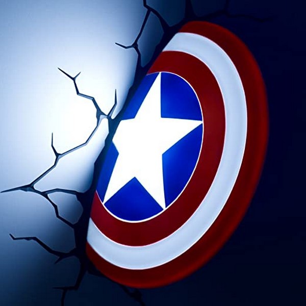 Lampe 3D Light Captain America