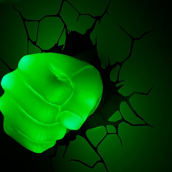 Lampe 3D Light Hulk Poing