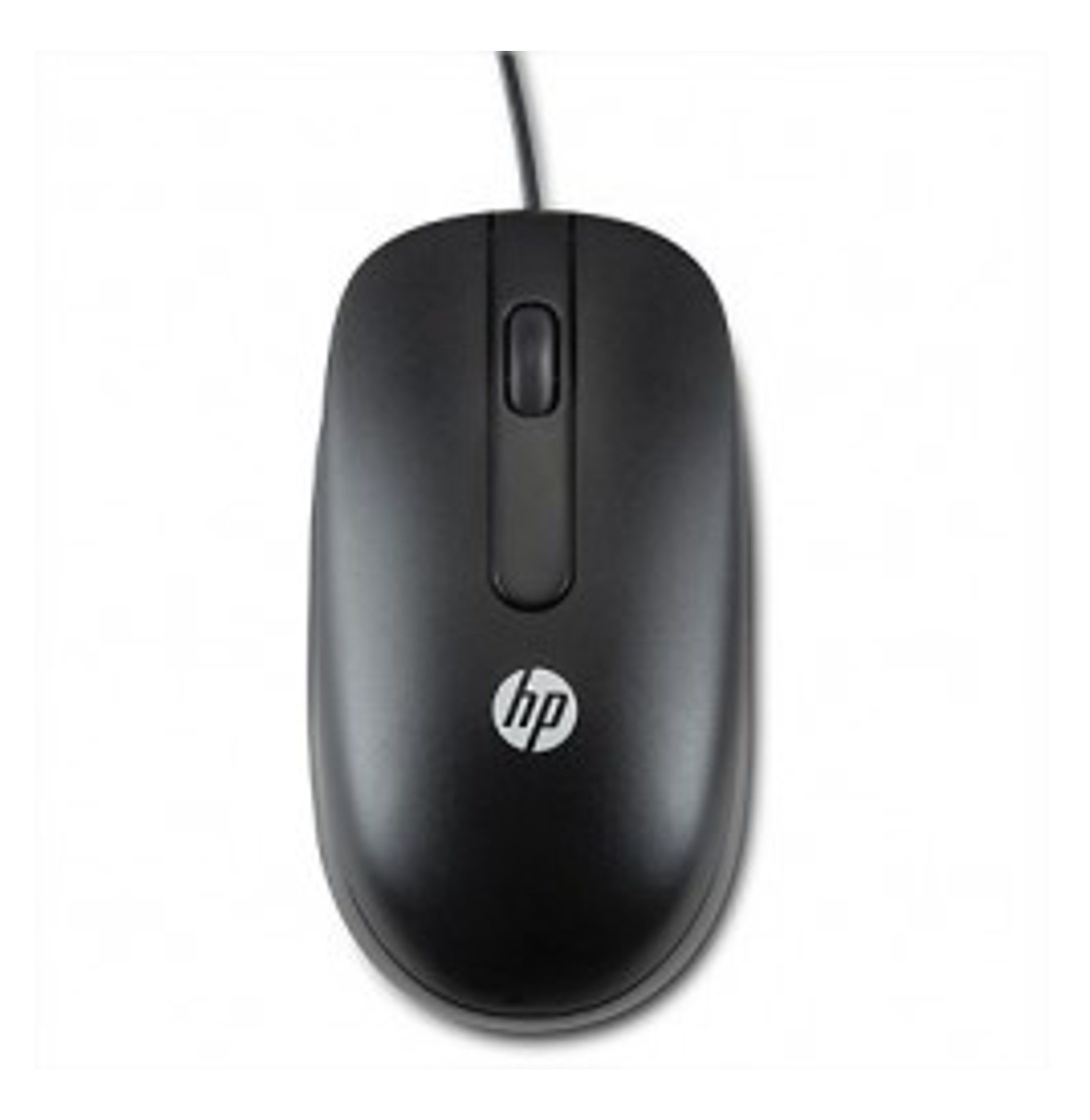 Souris HP filaire de voyage USB - Noire