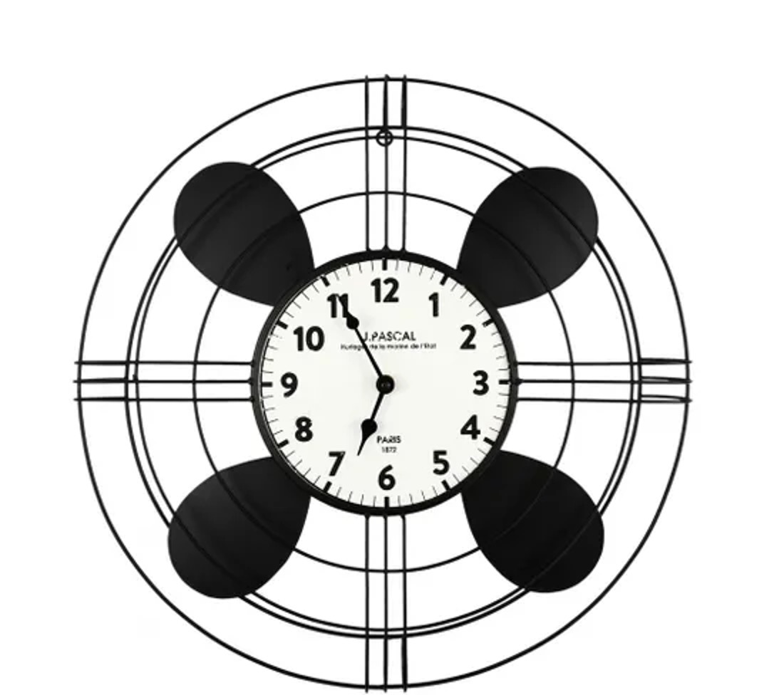 Horloge Hélice Vintage