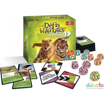 Jeu de société défis nature chrono
