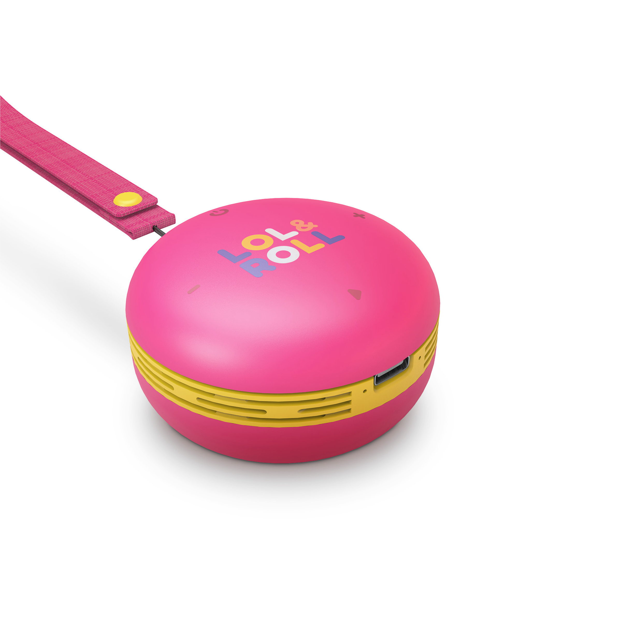 Haut-parleurs Lol & Roll Pop Kids Bluetooth - Rose