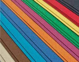 Feuille de Dessin 160grs 50x65 - Jaune