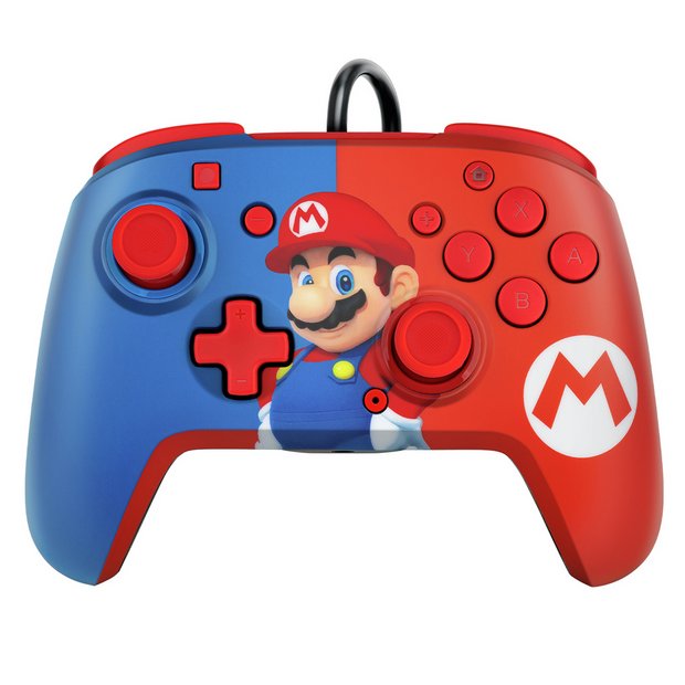 Manette filaire Mario Nintendo Switch