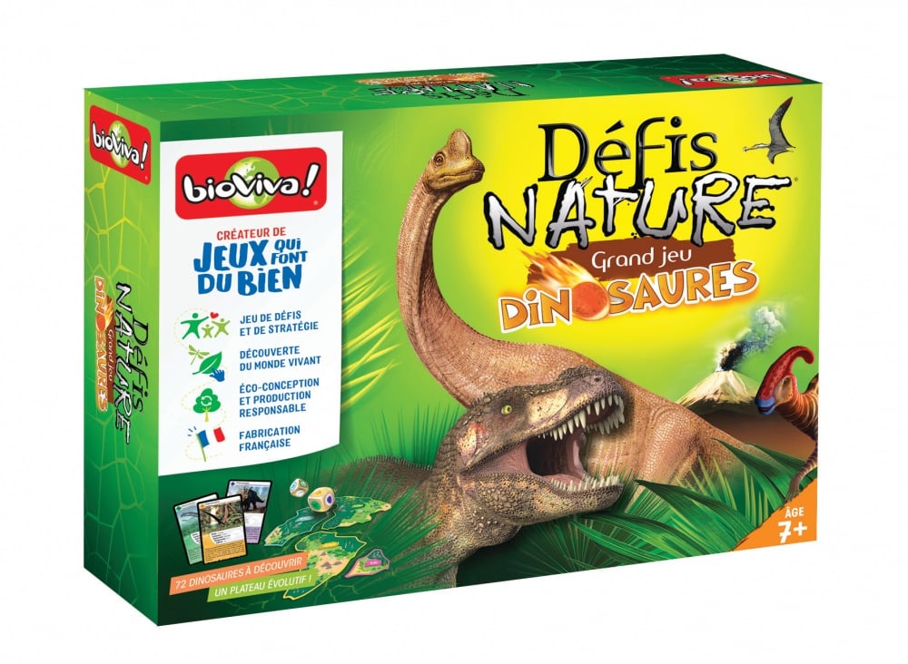 Jeu Le grand jeu Défis Nature - Dinosaures