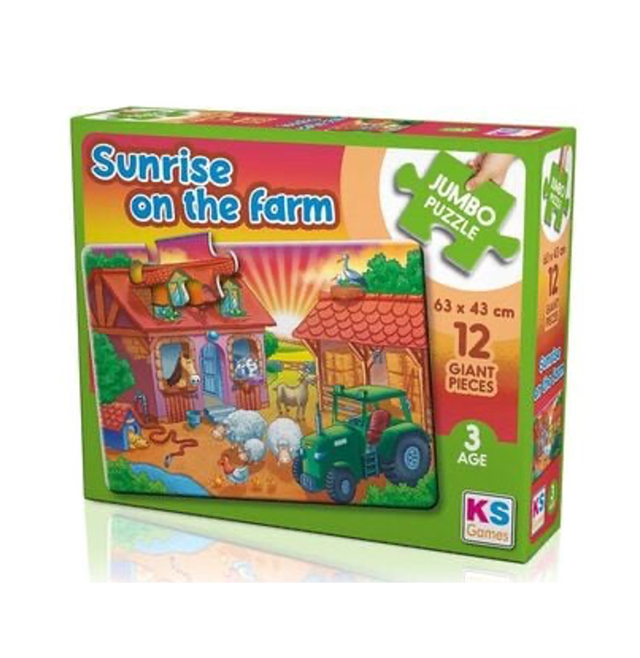 Puzzle Jumbo - Sunrise on the farm