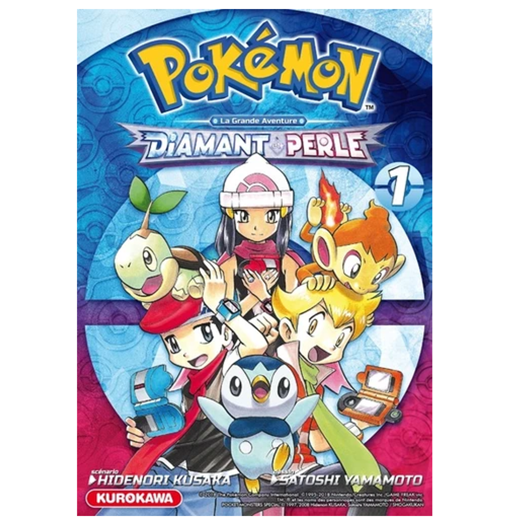 Pokémon Diamant et Perle - La grande aventure Tome 1