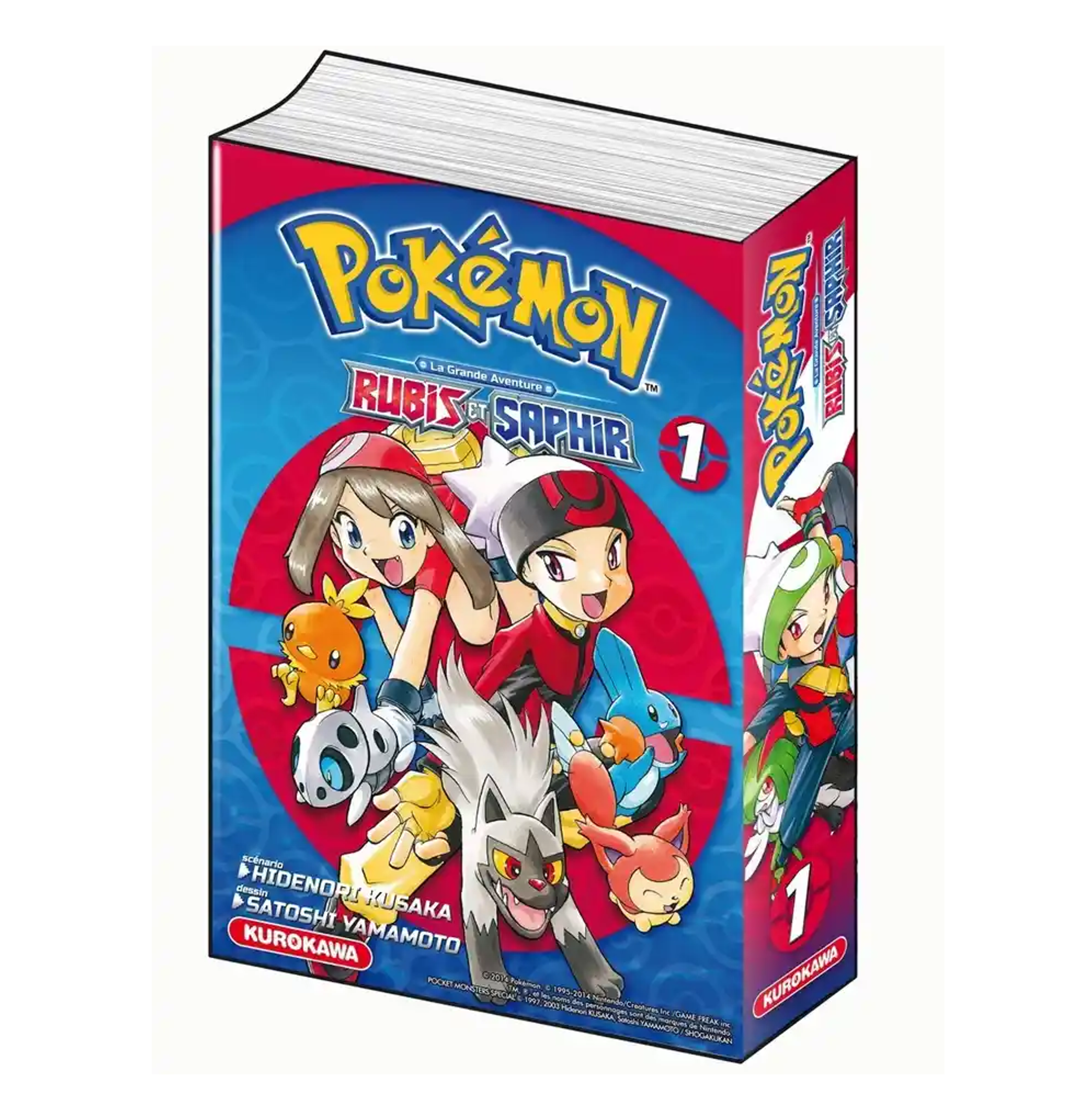 Pokemon la grande aventure Rubis et Saphir Tome 1