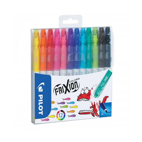 Pochette de 12 feutres effaçables - Frixion Colors
