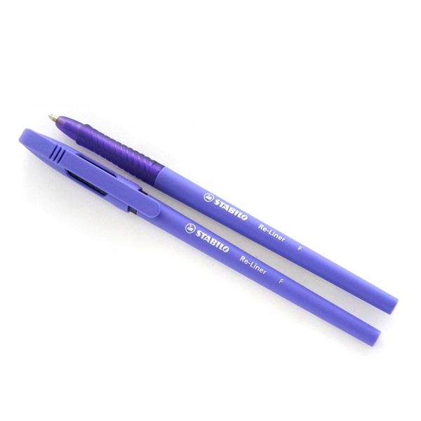 Stylo Bille Re-Liner Fin 07 Violet