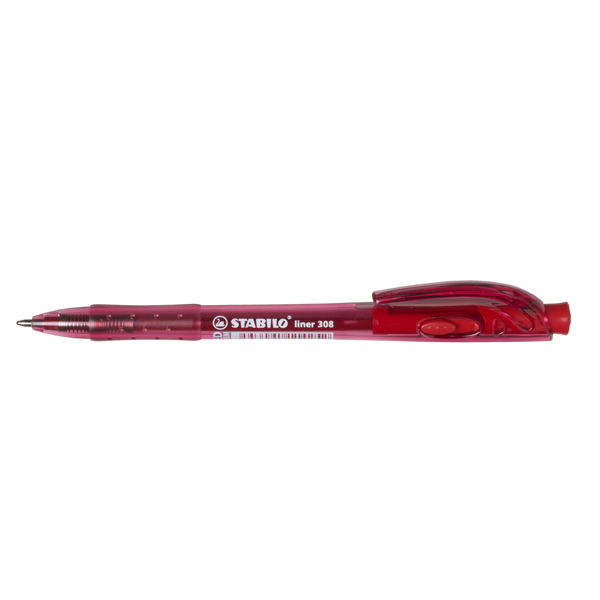 Stylo Bille Retractable Liner Medium 0.4 Rouge