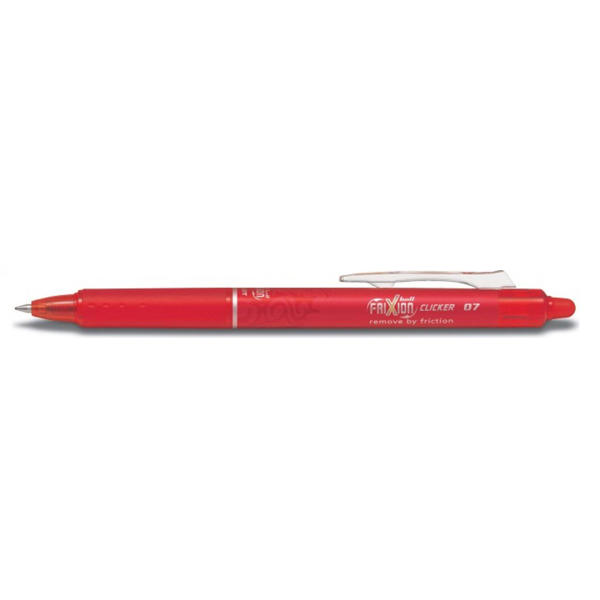 Stylo Pilot Frixion Clicker 0,7 Rouge