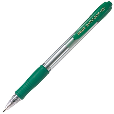 Stylo Pilot Super Grip XS - Vert