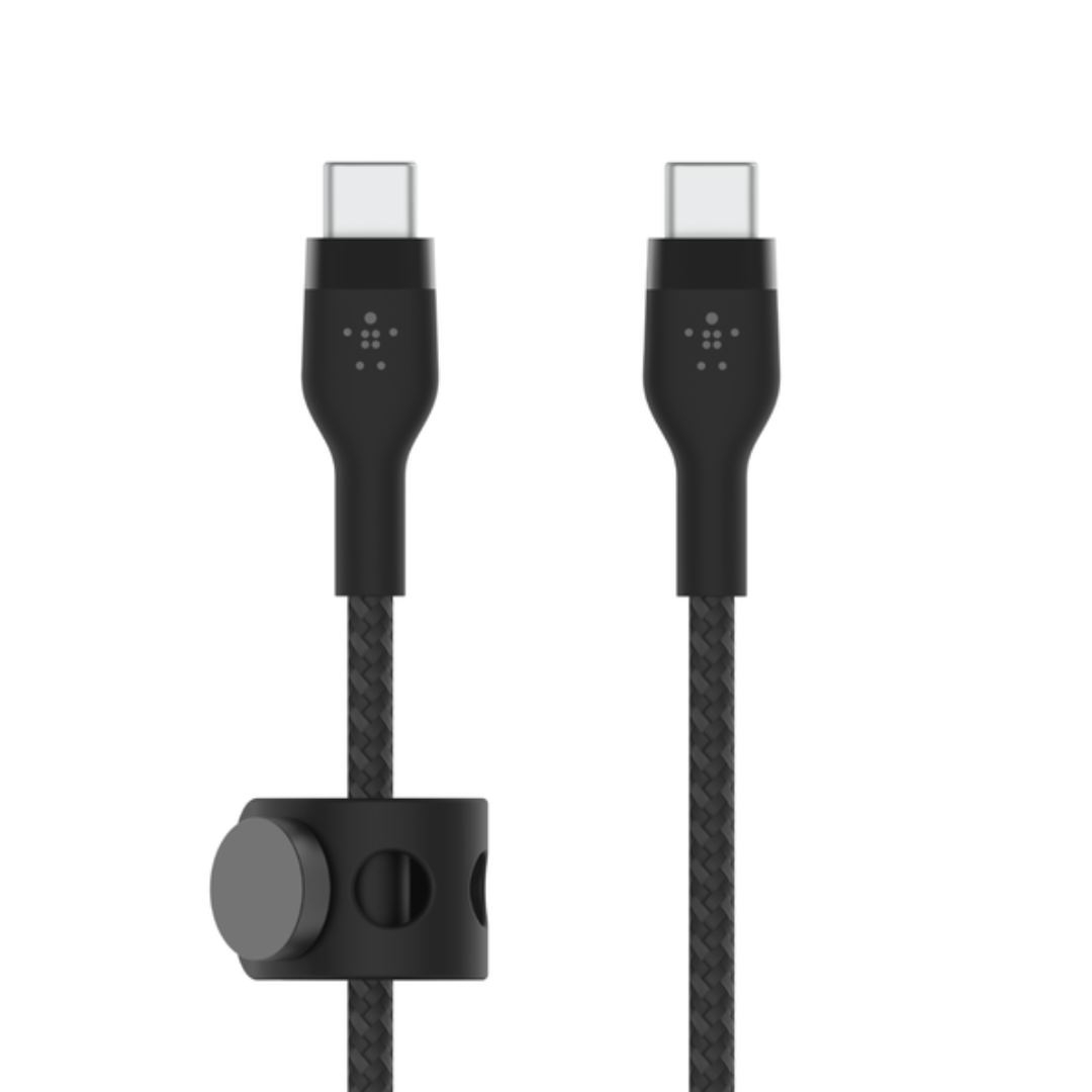 Câble BoostCharge Pro Flex USB-C vers USB-C 60W - 3m - Noir