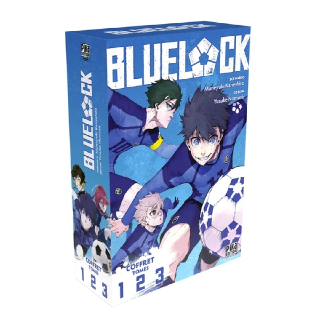 Blue Lock - Coffret en 3 volumes : Tome 1 à 3
