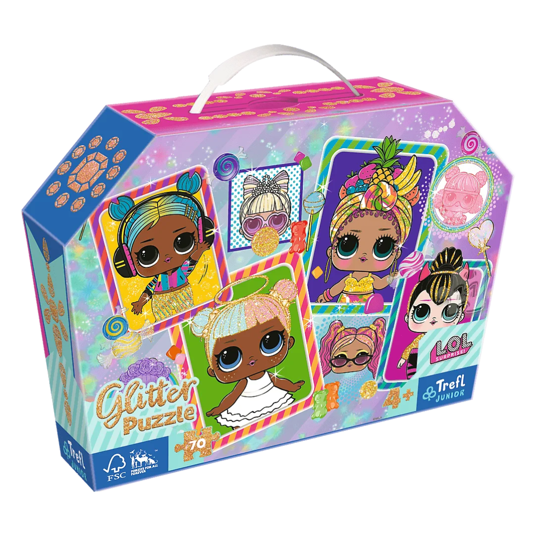 Puzzle Poupées pailletées - 70 pièces