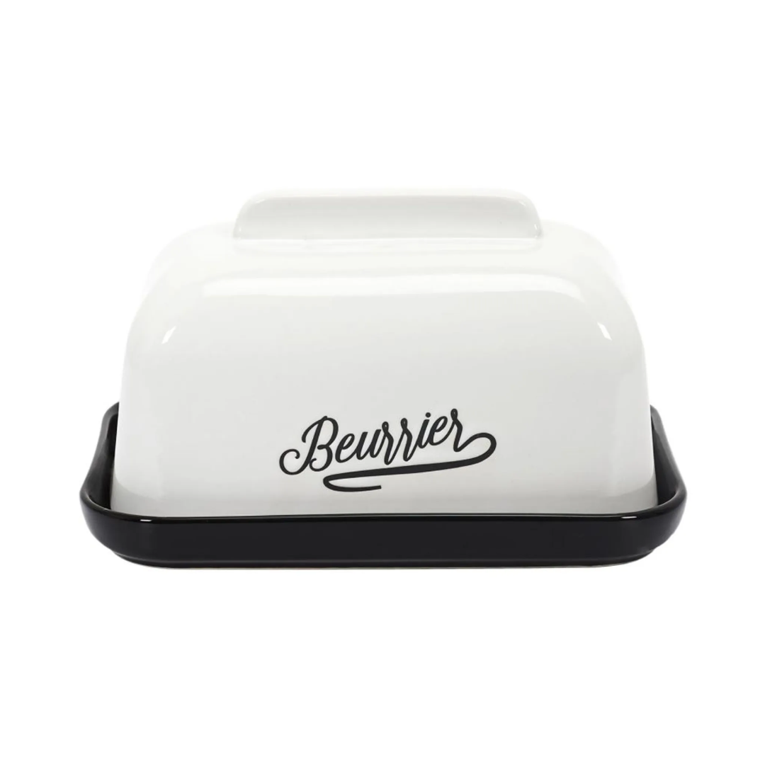 Beurrier en céramique Brooklyn