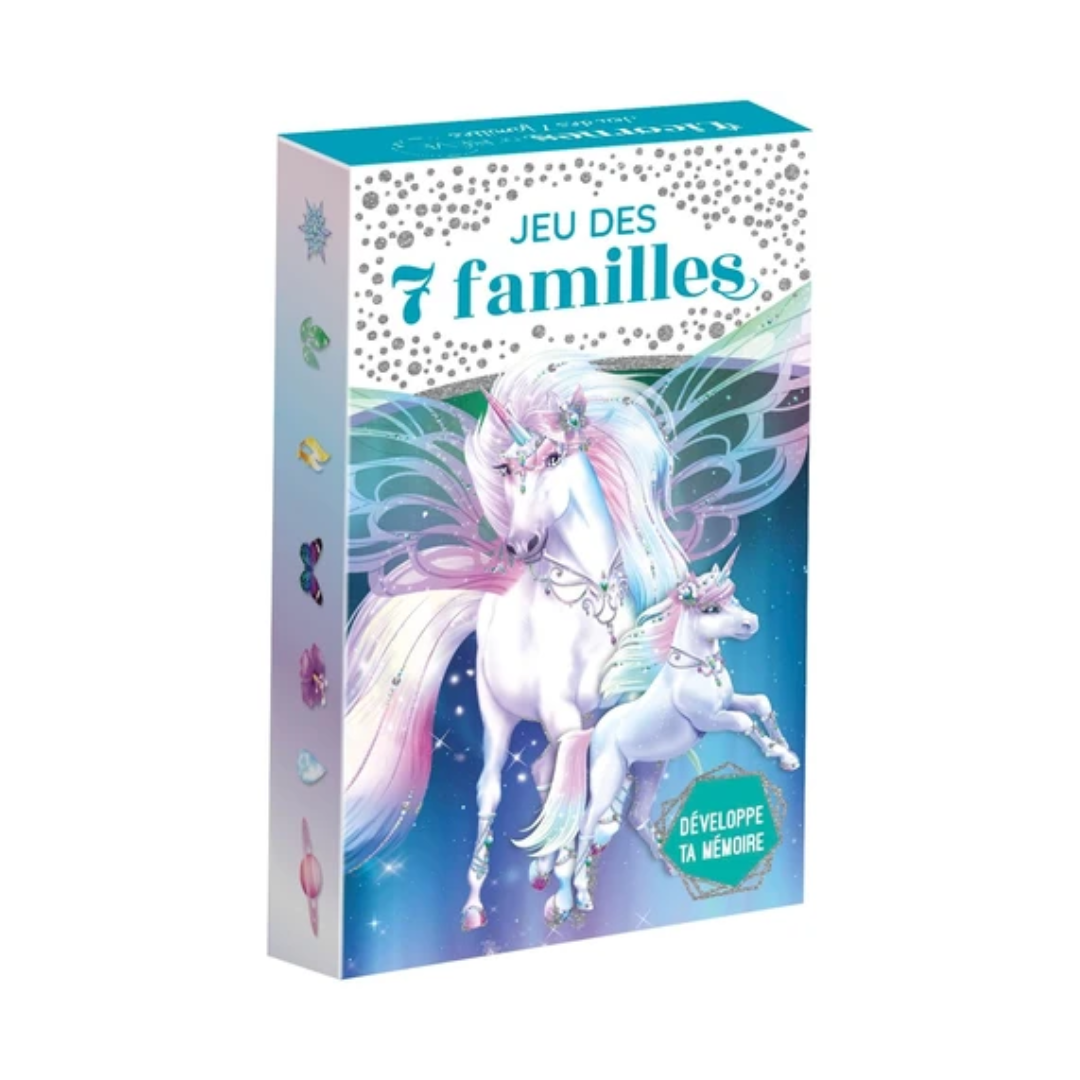 Jeu des 7 familles - Licornes de rêve