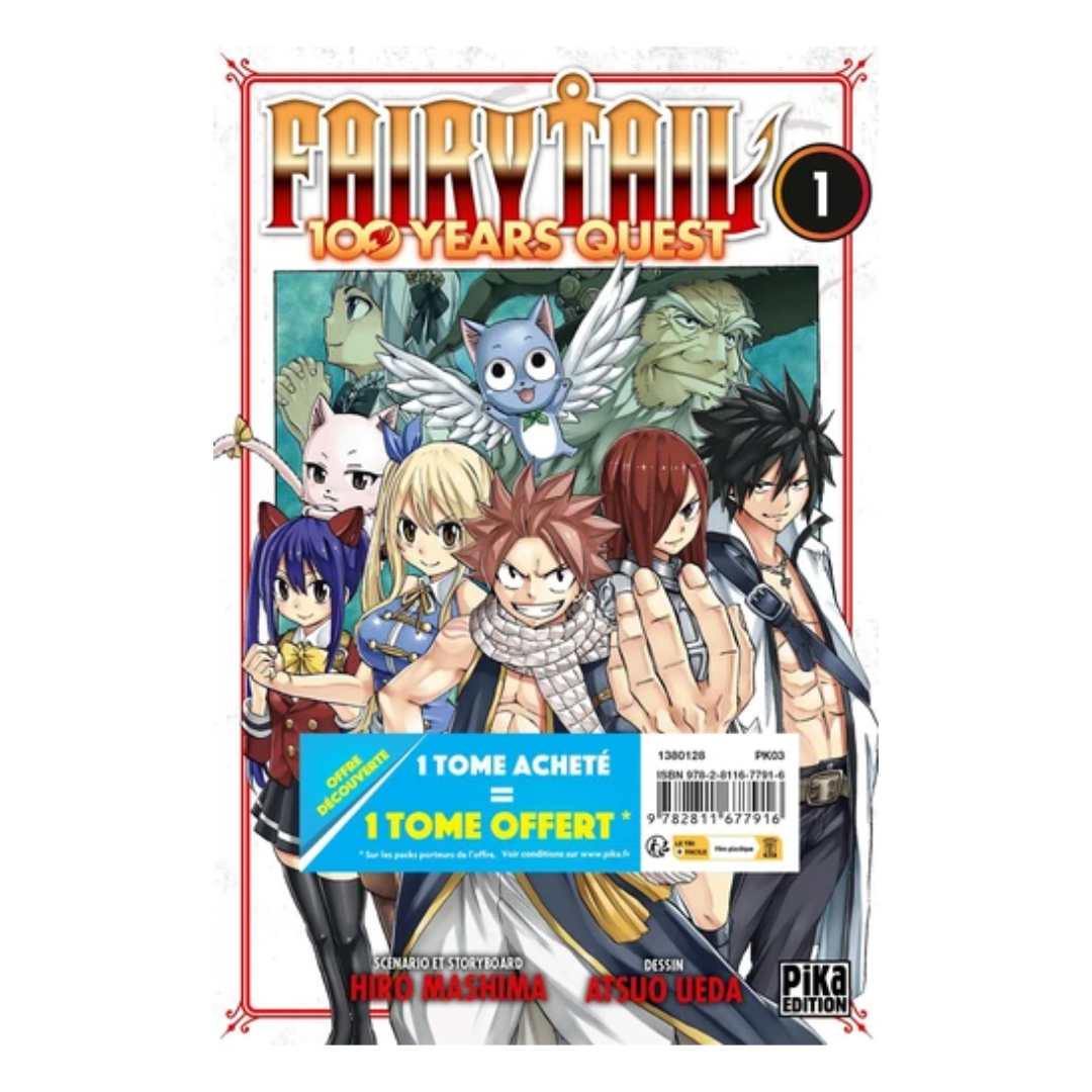 Fairy Tail - 100 years quest - Pack découverte : Tomes 1 et 2