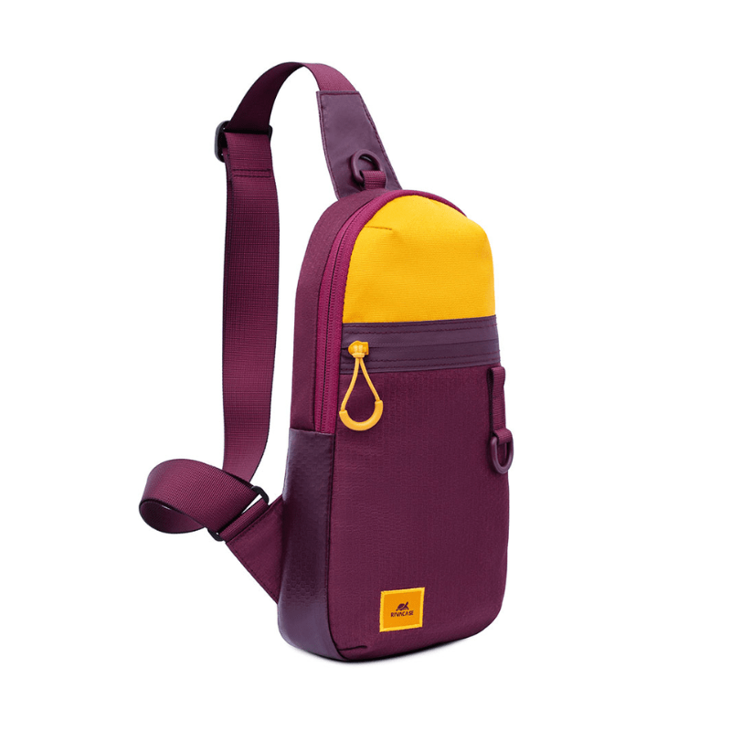 Sac à Bandoulière pour Appareils Mobiles - Rouge Bordeaux