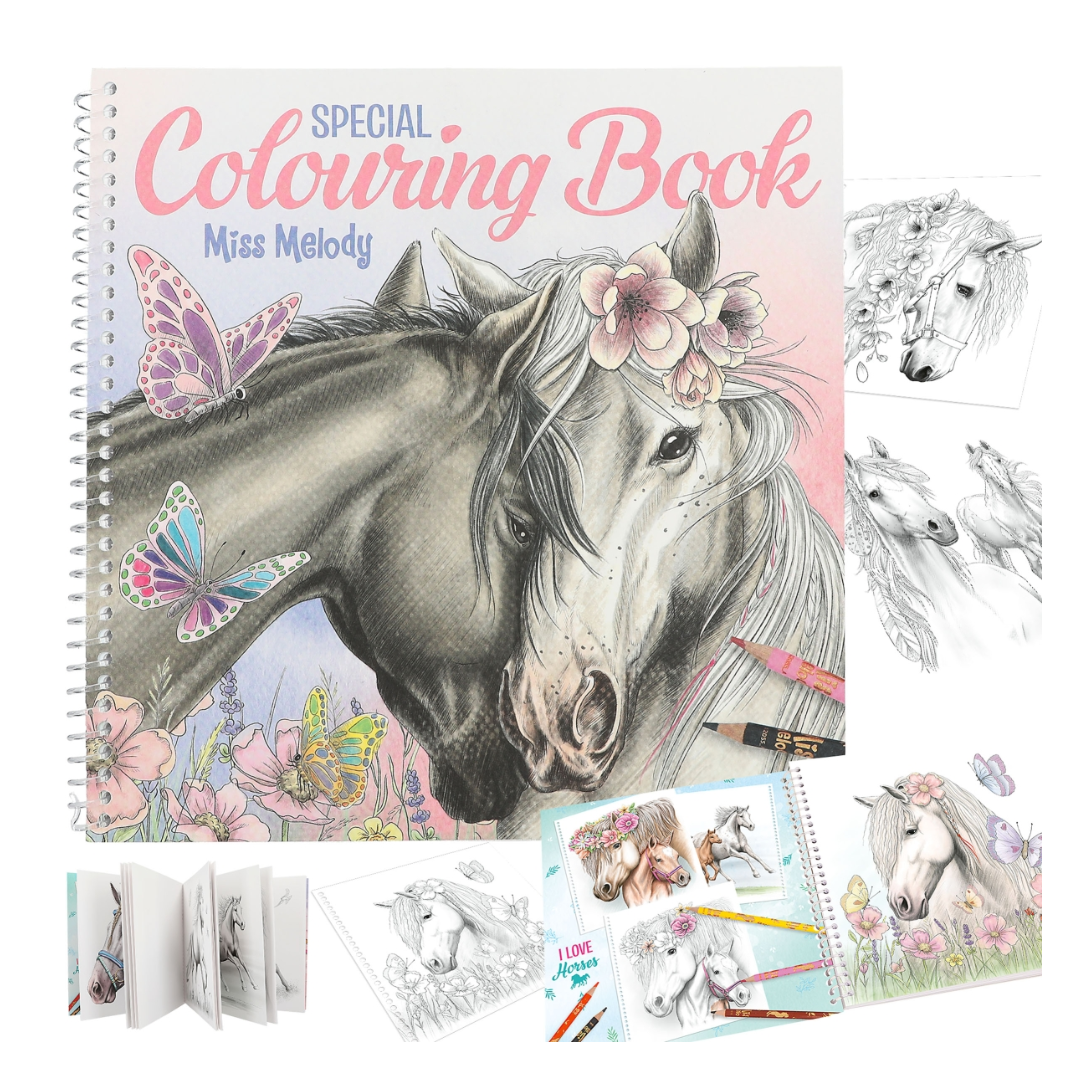 Album de coloriage spécial Miss Melody