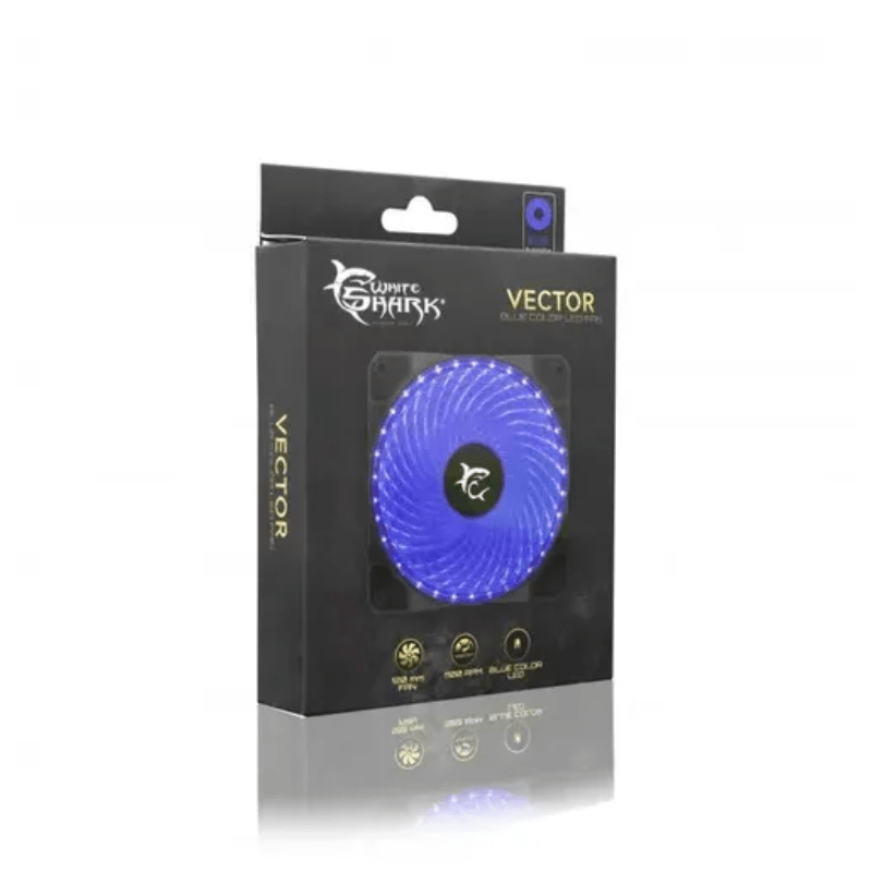 Ventilateur PC Gaming Vector avec Led bleu