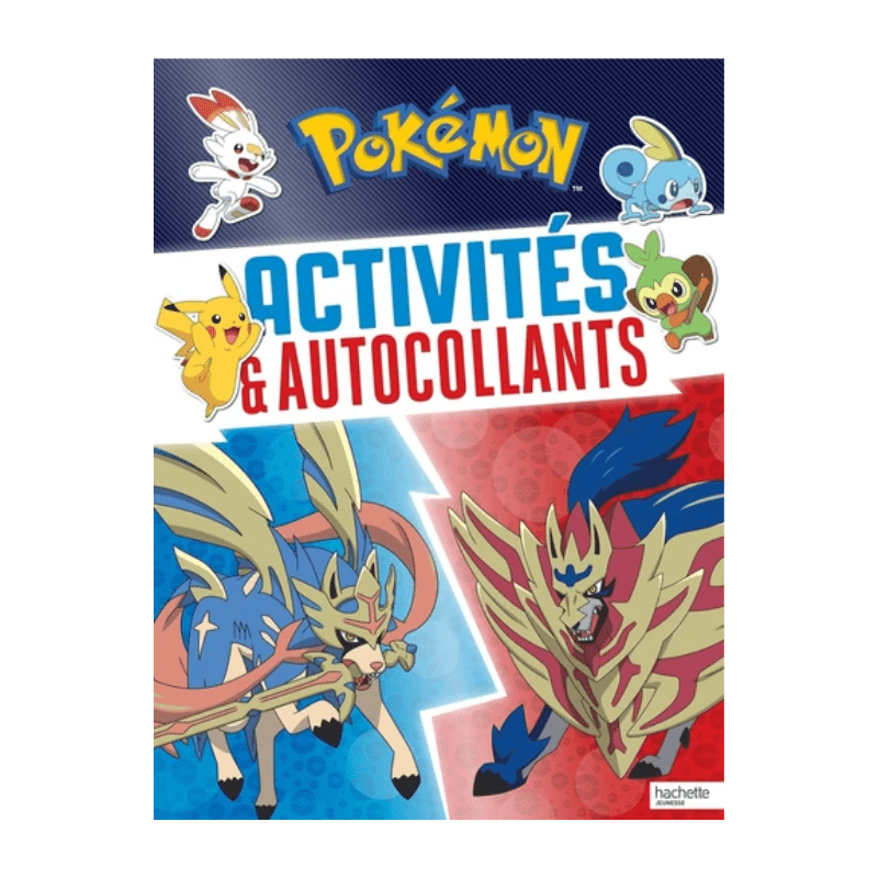 Activités et autocollants Pokémon