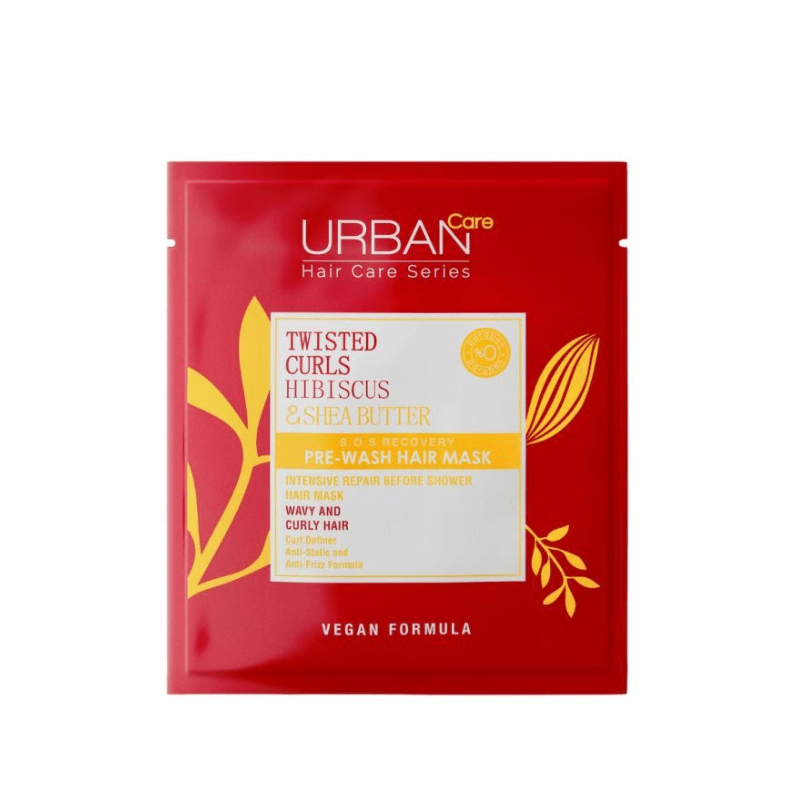 Masque de soin capillaire pre-wash Twisted Curls Hibiscus & Shea Butter - 50 ml