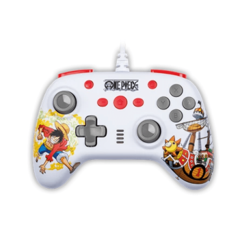 Manette Filaire One piece pour Nintendo Switch - Blanche