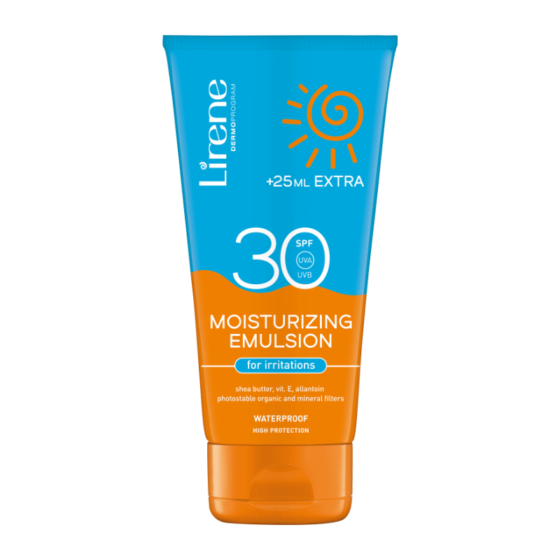 Émulsion solaire hydratante SPF30 pour peaux irritées - 175 ml