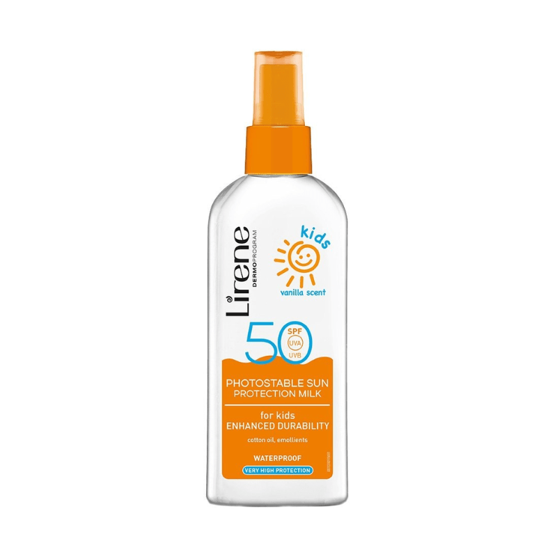 Lait corporel solaire photostable SPF50 pour enfants - 150 ml