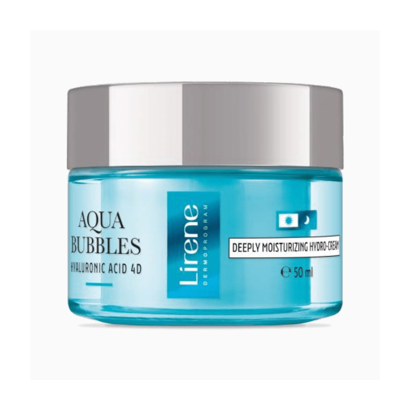 Crème visage jour et nuit à l'acide hyaluronique Aqua Bubbles - 50 ml